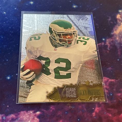 1996 fleer metal football cards